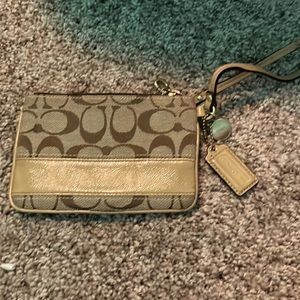 Vintage Coach wristlet authentic